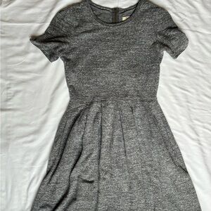 Madewell Heather Gray Mini Dress